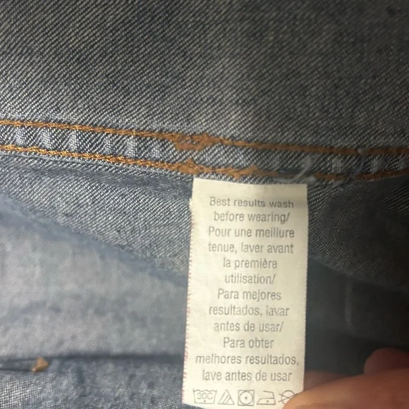 Vintage 1967 Calvin Klein Jeans denim Jacket Hong Kong | US size medium - Picture 5 of 8